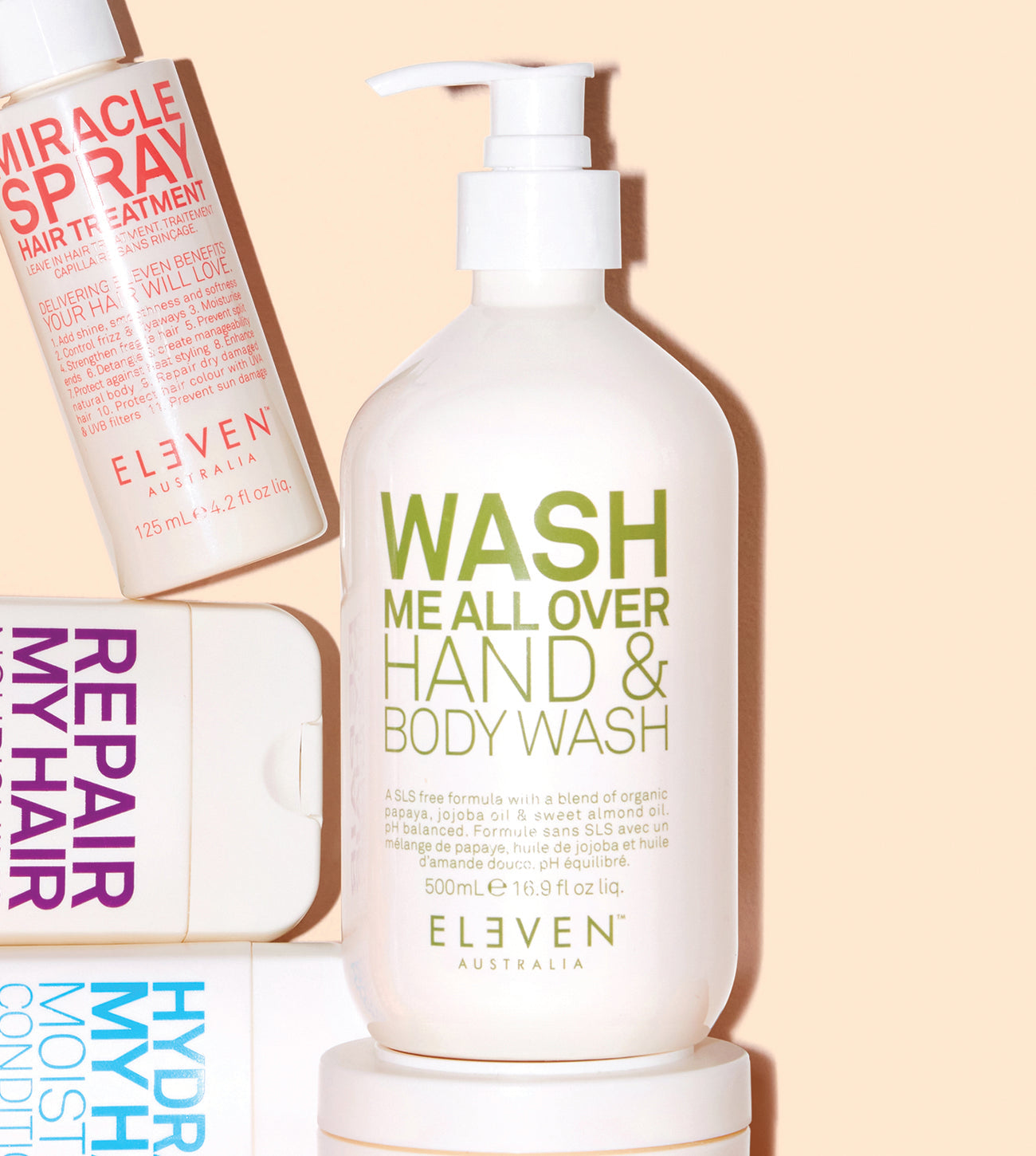 WASH ME ALL OVER HAND AND BODY WASH
