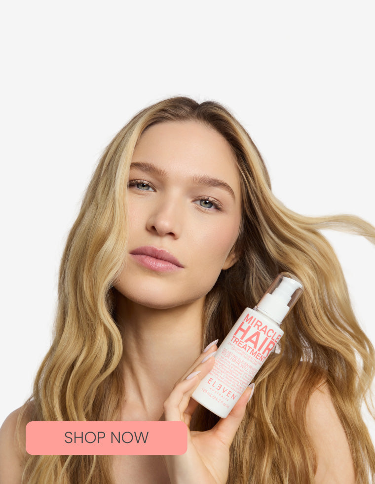 Slide Model mit MIRACLE HAIR TREATMENT von ELEVEN Australia – Bestseller Nr. 1