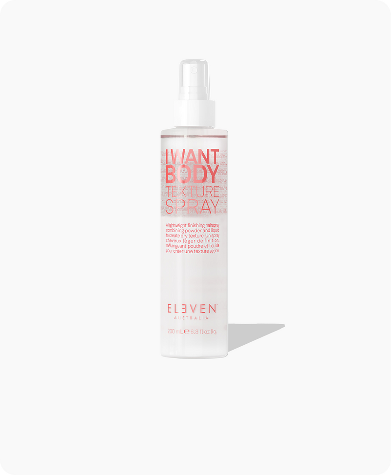 I WANT BODY TEXTURE SPRAY von ELEVEN Australia – Texturspray für Volumen